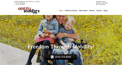 Desktop Screenshot of abilityscooters.com